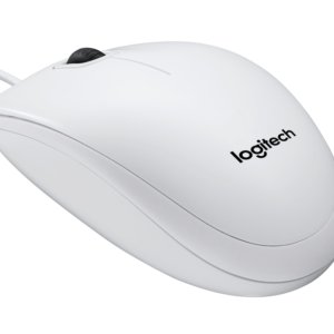 Logitech Mouse USB B100 Optical Business, White