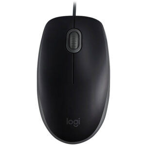 Logitech Mouse B110 Silent, USB Type-A, 1000 DPI, Cable length 1.8m, Black