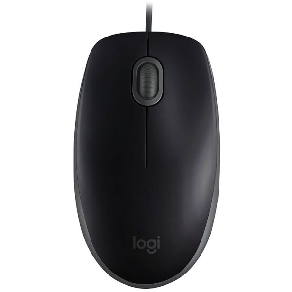 Logitech Mouse B110 Silent, USB Type-A, 1000 DPI, Cable length 1.8m, Black