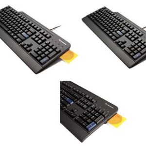 Lenovo USB Smartcard Keyboard - U.S. English with Euro symbol;