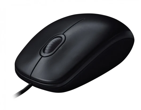 Logitech Mouse M90, USB Type-A, 1000 DPI, Black